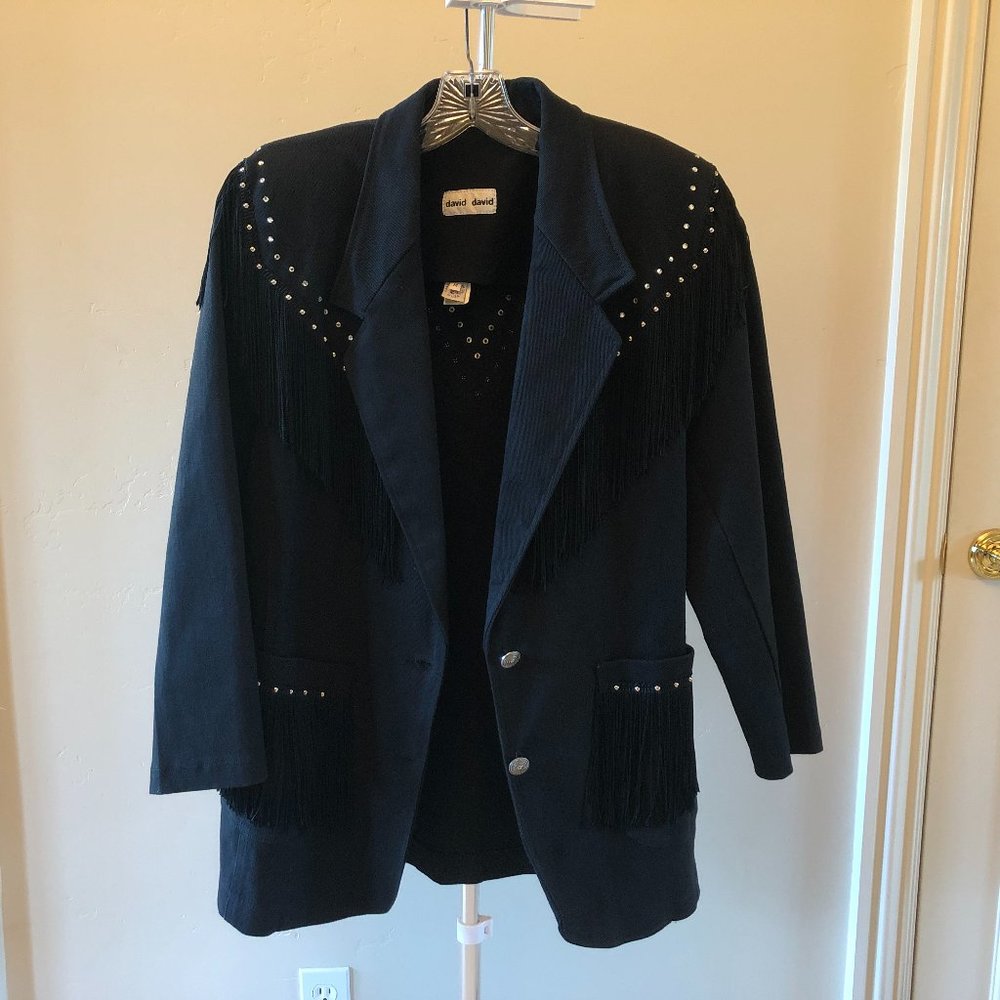 David David Western Style Jacket Size Medium